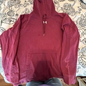 Men's Maroon Under Armour Sweatshirt